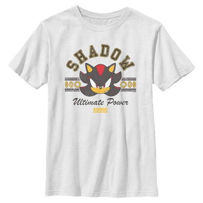 Boys Sonic the Hedgehog Shadow Ultimate Power T Shirt