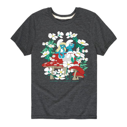 Boys' - Smurfs -  Short Sleeve Graphic T-Shirt