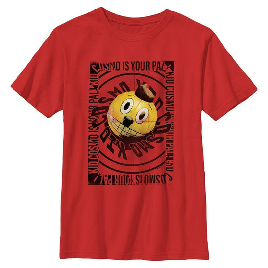 تي شيرت الأولاد "الولاية الكهربائية الحلزونية كوزمو"