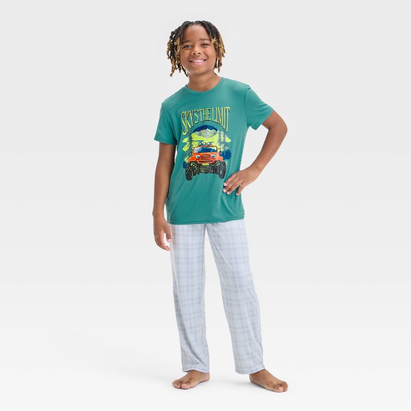 Boys' 3pc Printed Short Sleeve Pajama Set - Cat & Jack™