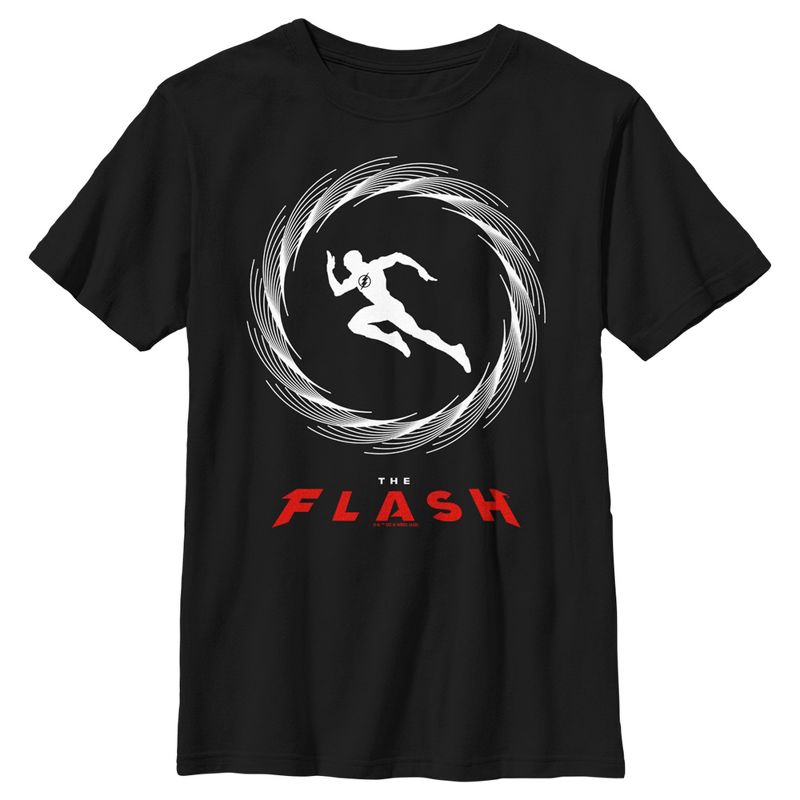 Boy's The Flash Speedster Barry Allen Silhouette T-Shirt