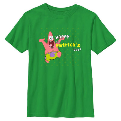 Boy's SpongeBob SquarePants Happy Patrick's Day T-Shirt