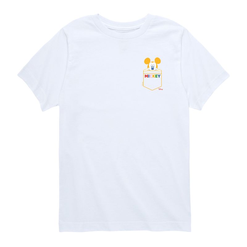 Boys' - Disney - Mickey Mouse Short Sleeve Graphic T-Shirt