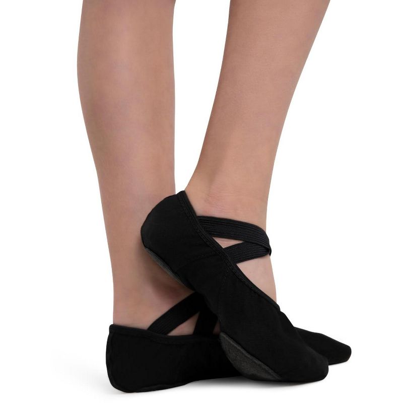 Capezio Girl's Hanami Canvas Ballet Shoe - Child (Part 2)