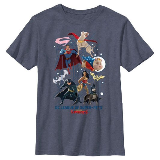 Boy's DC League of Super-Pets Super Squad T-Shirt