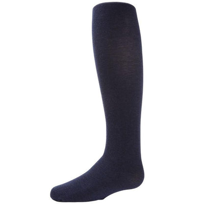 Memoi Girls' Soft Pima Cotton Opaque Tights