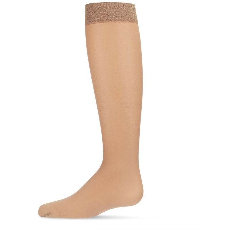 Memoi Girls' Basic Sheer Knee Highs