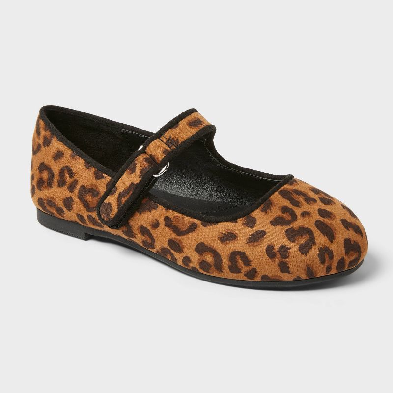 Toddler Addy Ballet Flats - Cat & Jack™ Tan