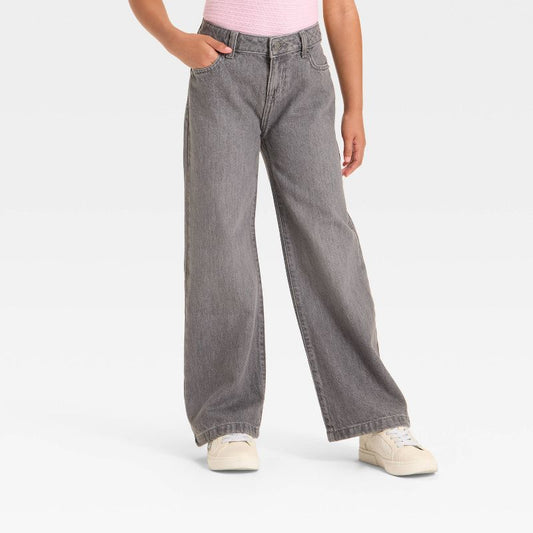 Girls' Wide Leg Jeans - Cat & Jack™
