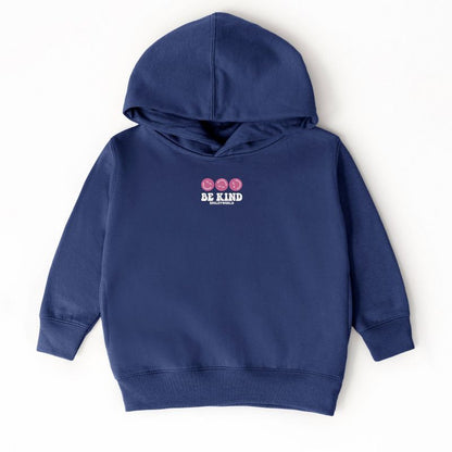 The Juniper Shop SmileyWorld Embroidered Be Kind Turning Smiles Toddler Hoodie