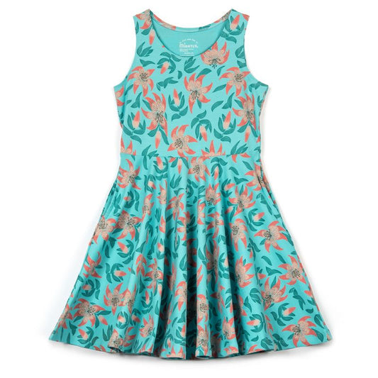 Mightly Girls Fair Trade Organic Cotton Sleeveless Twirl Dress
