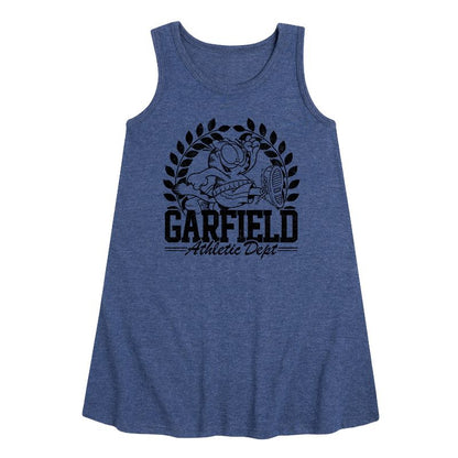 Girls' - Garfield - Athletic Dept Graphic Sleeveless Aline Dress