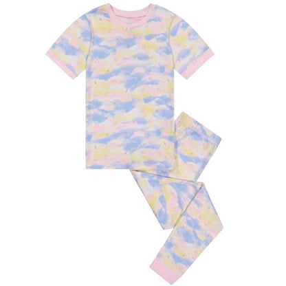 Sleep On It Girls 2-Piece Super Soft Jersey Snug-Fit Pajama Set - Toddler Pajamas to Girls Pajama Sets