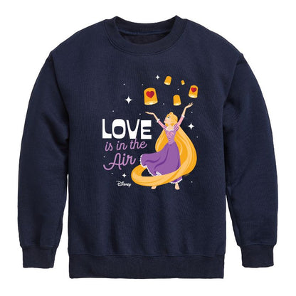 Boys' - Disney - Love Is In The Air Graphic Long Sleeve Fleece Sweatshirt