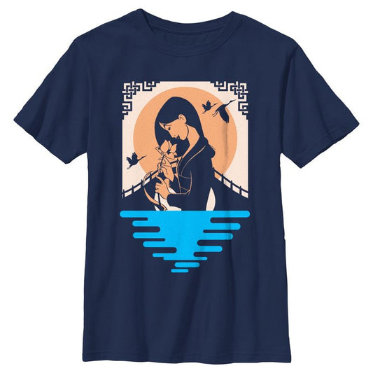 تي شيرت مولان برائحة الزهور للأولاد