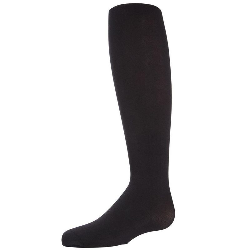 Memoi Girls' Velvet Touch Opaque Tights