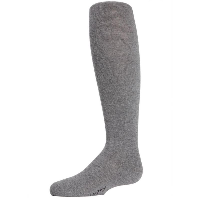 Memoi Girls' Soft Pima Cotton Opaque Tights