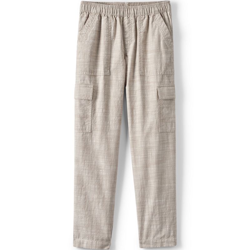 Lands' End Kids Woven Pull On Utility Cargo Pants