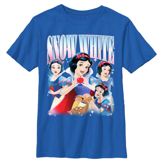 Boys Snow White and the Seven Dwarfs Princess Collage T Shirt