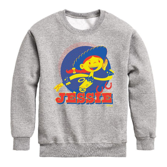 Boys' - Disney - Jessie Graphic Graphic Long Sleeve Fleece Sweatshirt
