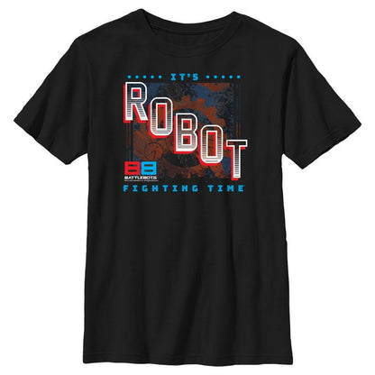تي شيرت Battlebots It's Robot Fighting Time للأولاد
