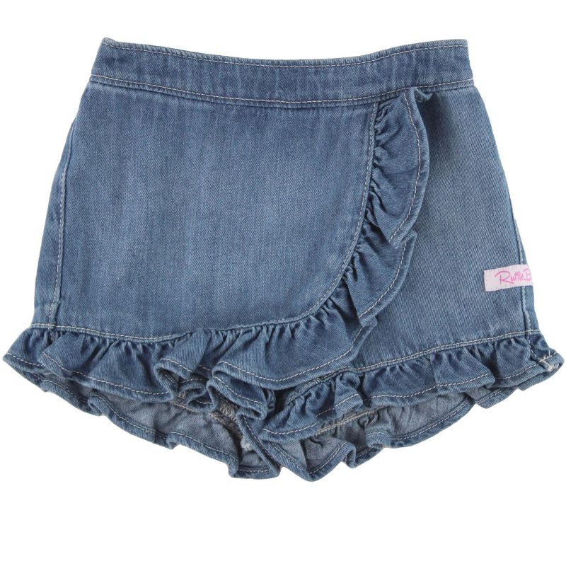 RuffleButts Girls Ruffled Skort