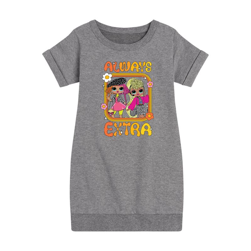 فستان صوف بأكمام قصيرة من LOL Surprise! للبنات