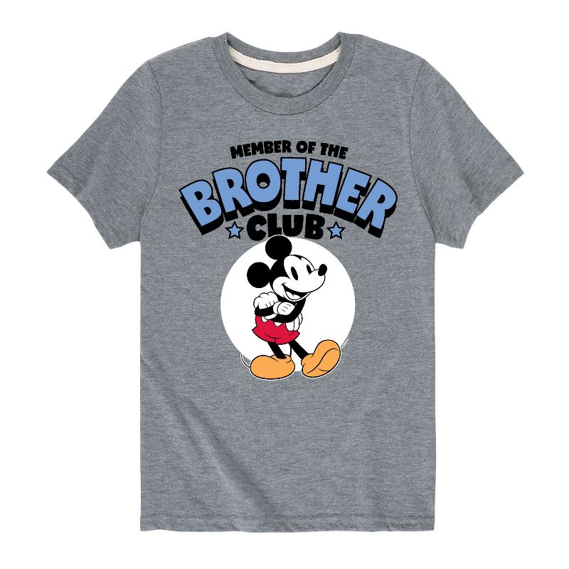 Boys' - Disney - Member Of The Brother Club Short Sleeve Graphic T-Shirt
