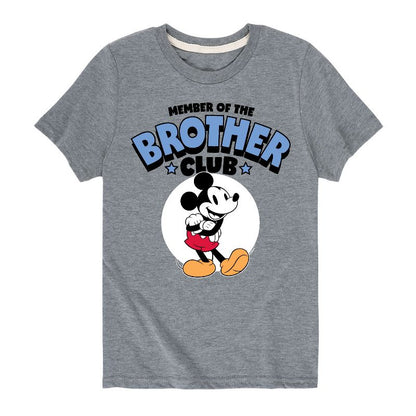 Boys' - Disney - Member Of The Brother Club Short Sleeve Graphic T-Shirt