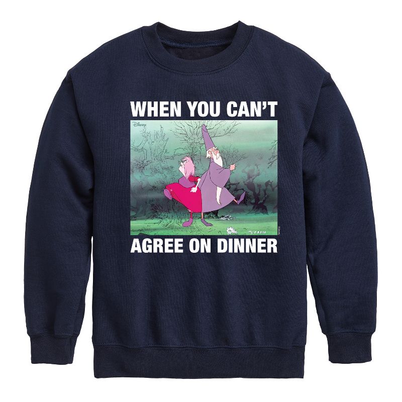 Boys' - Disney - The Sword And The Stone Graphic Long Sleeve Fleece Sweatshirt