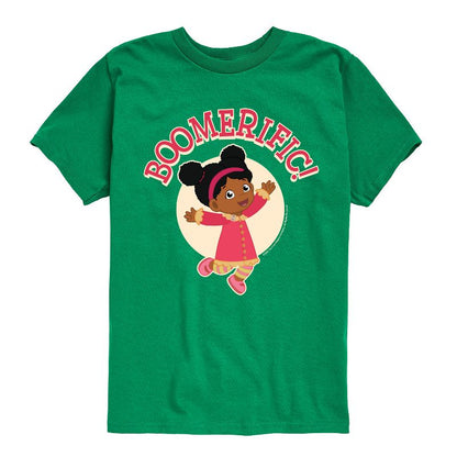 Boys' - Daniel Tiger - Boomerific -Youth Short Sleeve T-Shirt Short Sleeve Graphic T-Shirt