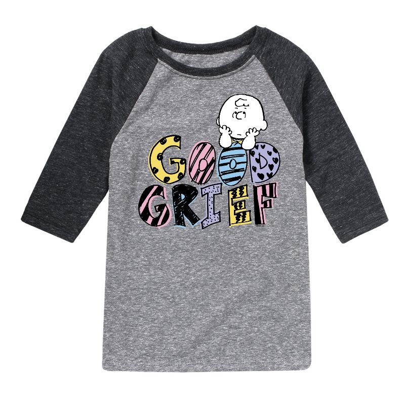 تي شيرت جرافيكي بنقشة راجلان من فيلم Good Grief Charlie Brown للأولاد - Peanuts