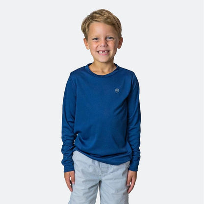 قميص سباحة Vapor Apparel Youth UPF 50+ للحماية من أشعة الشمس فوق البنفسجية بأكمام طويلة وواقي من الطفح الجلدي