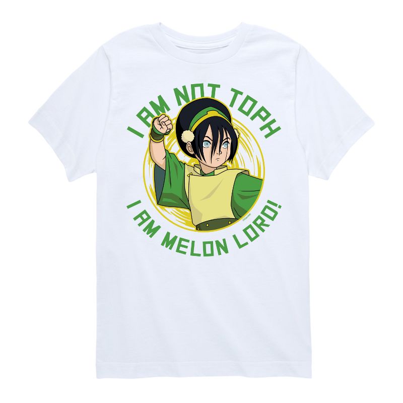 Boys' - Avatar: The Last Airbender - Toph Melon Lord Short Sleeve Graphic T-Shirt