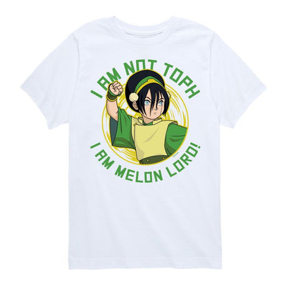 Boys' - Avatar: The Last Airbender - Toph Melon Lord Short Sleeve Graphic T-Shirt