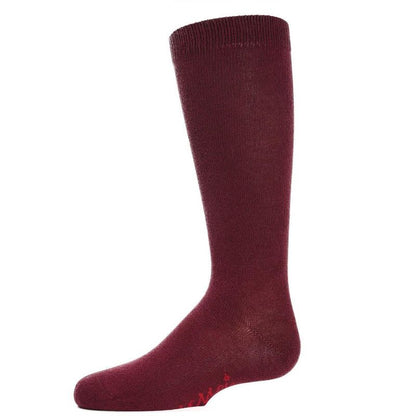 Memoi Kids' Basic Cotton Blend Knee High Socks (Part 2)