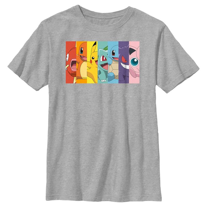 تي شيرت بوكس ​​أب قوس قزح للأولاد بشخصية بوكيمون