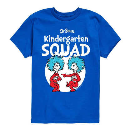 تي شيرت جرافيكي بأكمام قصيرة للأولاد من سلسلة "الشيء 1 الشيء 2" من سلسلة "دكتور سوس"