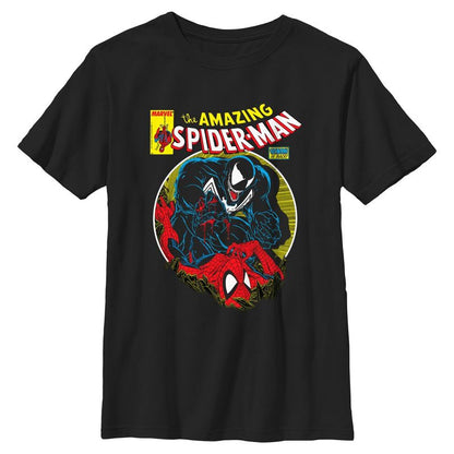Boys Marvel: Spider-Man Venom Vs Spidey Battle T Shirt