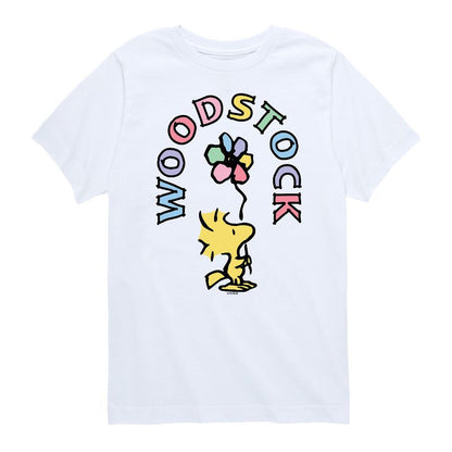 تي شيرت جرافيكي بأكمام قصيرة من وودستوك فلاور للأولاد - بينتس
