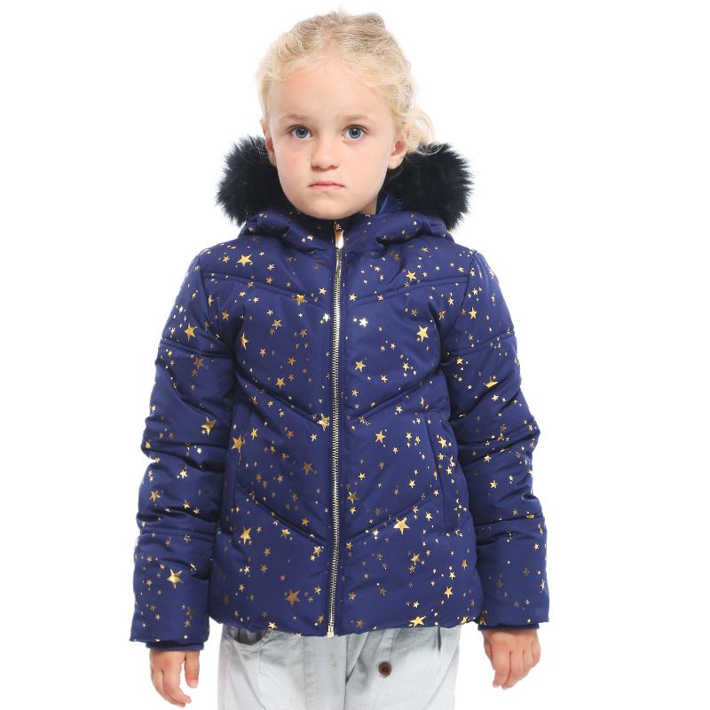 Rokka&Rolla Girls' Heavy Winter Puffer Jacket Bubble Coat