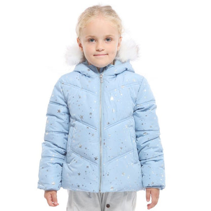 Rokka&Rolla Girls' Heavy Winter Puffer Jacket Bubble Coat