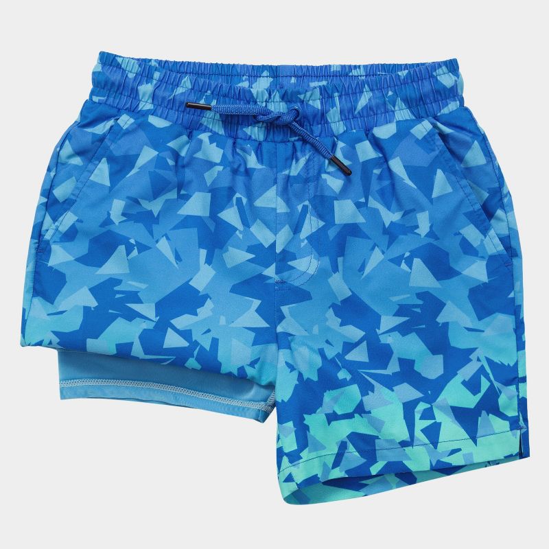 Rokka&Rolla Boys' Swim Shorts with Compression Liner