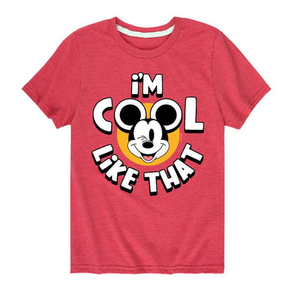 Boys' - Disney - I'm Cool Like That Short Sleeve Graphic T-Shirt