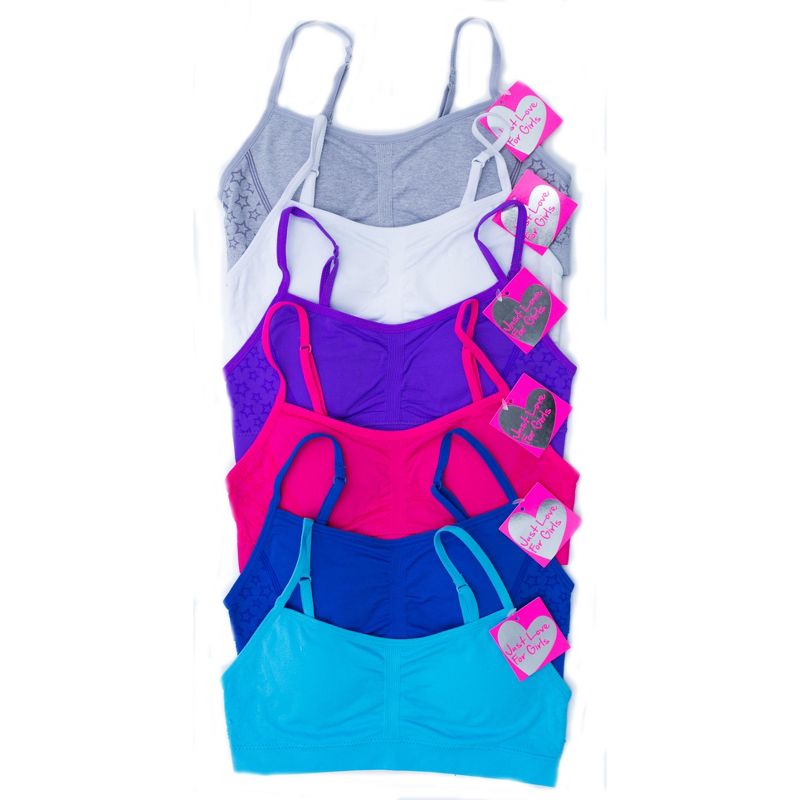 حمالات صدر Just Love Girls (عبوة من 6 قطع)