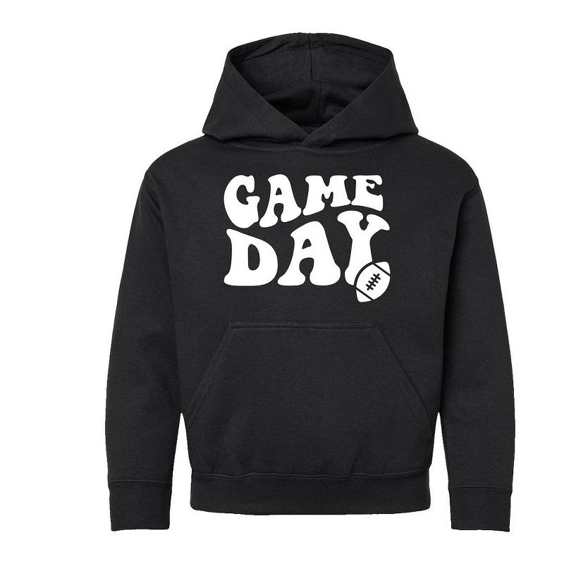 The Juniper Shop Game Day Football Youth Graphic Hoodie