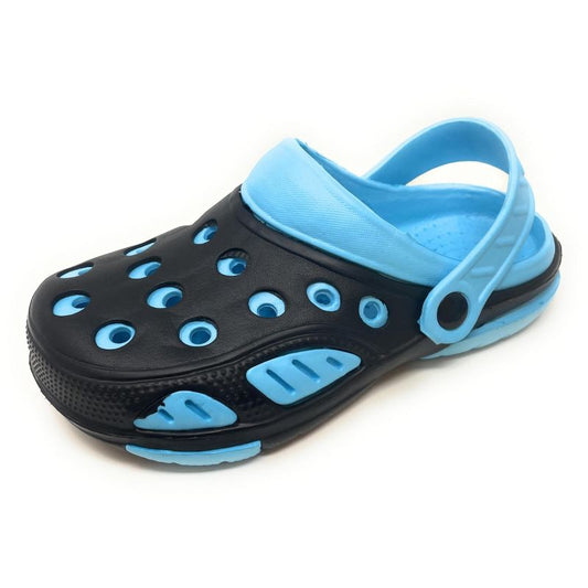 JEFFRICO Breathable Clogs for Kids Boys Garden Shoes Swim Beach Comfort Clog
