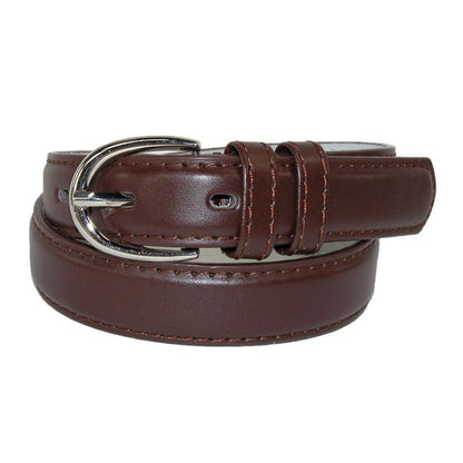 CTM Toddlers Basic 1 Inch Leather Belt