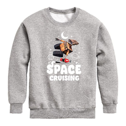 Boys' - Disney - Space Cruising Graphic Long Sleeve Fleece Sweatshirt