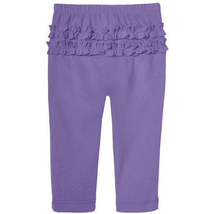 City Threads USA-Made Baby Ruffle Butt Soft Cotton Leggings